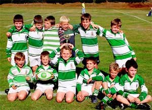 picture showing the Guildford & Godalming R.F.C. under 9's team