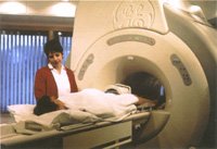 picture showing MRI scanning in progress