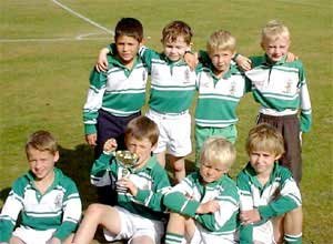 picture showing the Guildford RFC Under 7’s team